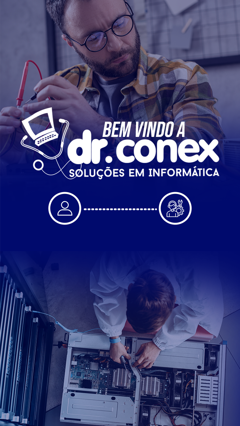 Dr. Conex, conserto de computadores, manutenção de notebooks, suporte técnico Campo Largo, assistência técnica informática, serviços de TI, limpeza de computadores, instalação de softwares, recuperação de dados, Campo Largo informática